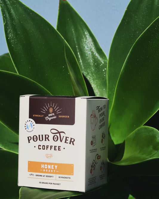 Pour Over Coffee Honey